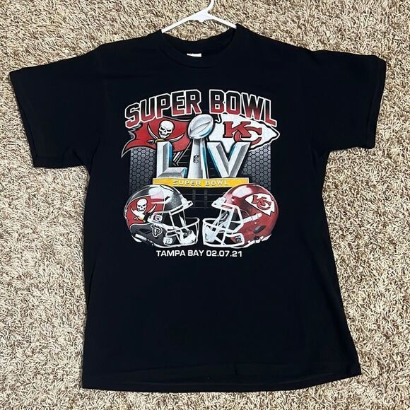 🏈 NFL SUPER BOWL LIV Bucs vs Chiefs - Tampa Bay 2-7-21 - Huge Front Hit Graphic - Picture 1 of 4